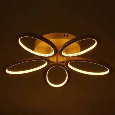 Люстра 8004672/5 LED 120Вт 3000К 6000К белый 64,5х64,5х8 см