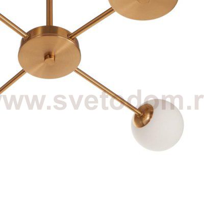 Люстра 1028672 2х40Вт G9 4х40Вт  бронза 100х100х35 см