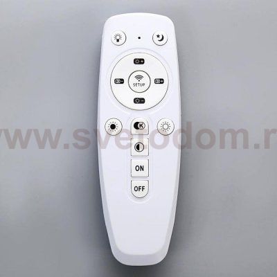 Люстра c ПДУ 9907672/2 LED 100Вт 3 режима диммер 3000-6000К хром 50х50х11 см