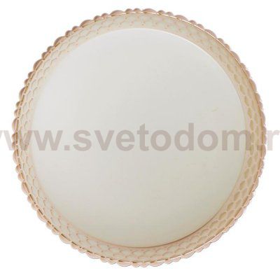 Светильник с ПДУ 670509N LED 72Вт 3 режима 3000-6000К диммер розовый 50х50х9 см