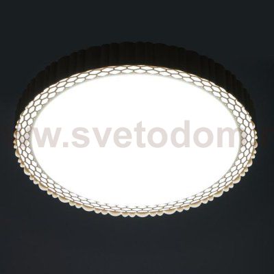 Светильник с ПДУ 670510N LED 72Вт 3 режима 3000-6000К диммер бежевый 50х50х9 см