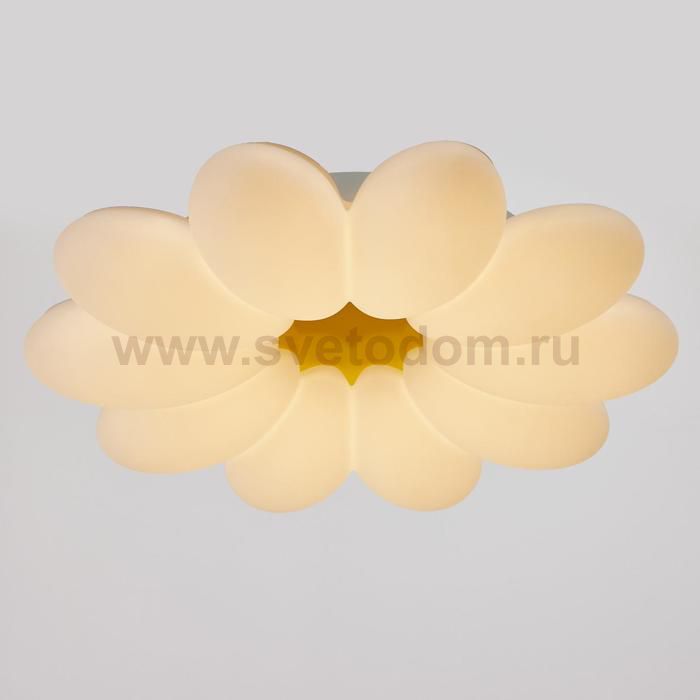 Светильник с ПДУ 670511N LED 140Вт 3 режима 3000-6000К диммер белый-желтый 56х56х10,5 см