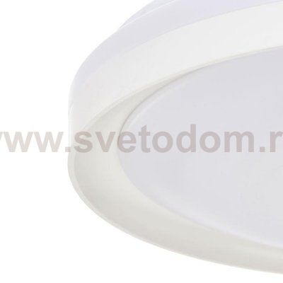 Светильник с ПДУ 670519N LED 72Вт 3 режима 3000-6000К диммер белый 49х49х8 см