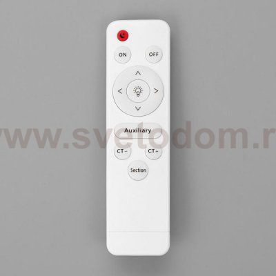 Светильник с ПДУ 670521N LED 72Вт 3 режима 3000-6000К диммер кофе 49х49х8 см