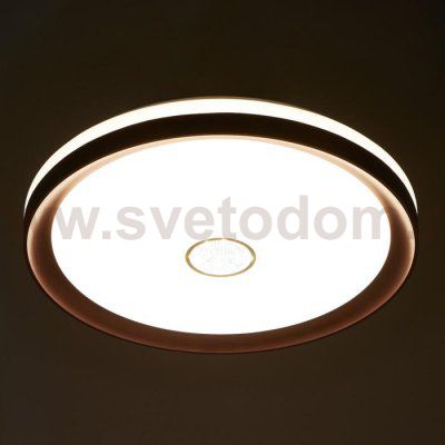 Светильник с ПДУ 670521N LED 72Вт 3 режима 3000-6000К диммер кофе 49х49х8 см