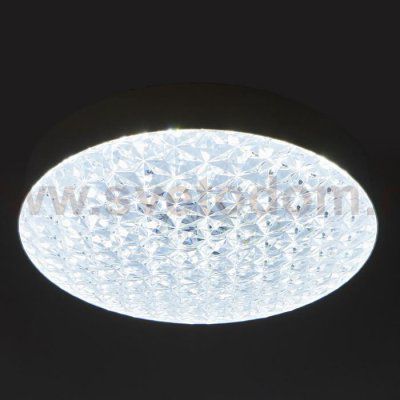 Светильник с ПДУ 670525N LED 72Вт 3 режима 3000-6000К диммер белый 48х48х12 см