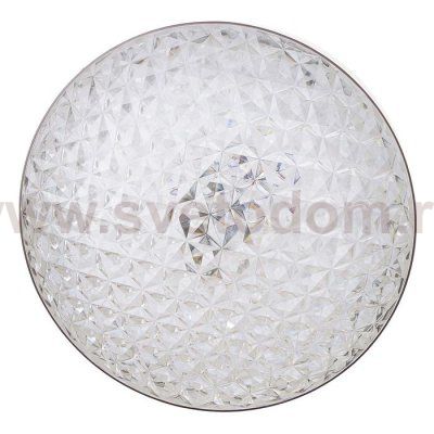 Светильник с ПДУ 670527N LED 72Вт 3 режима 3000-6000К диммер кофе 48х48х12 см