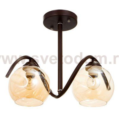 Люстра 673105/2 E27 40Вт кофе 35х14х32 см