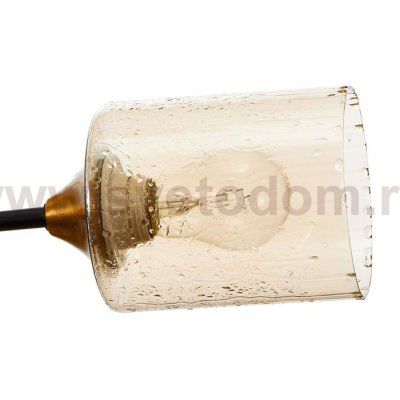 Люстра 673109/6 E27 40Вт бронза-черный 89х48х37,5 см