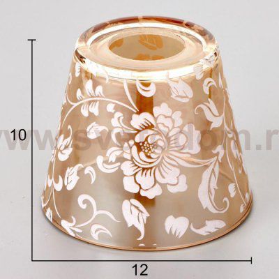 Бра 673122/1 E27 40Вт белый-золото 24х12х17 см