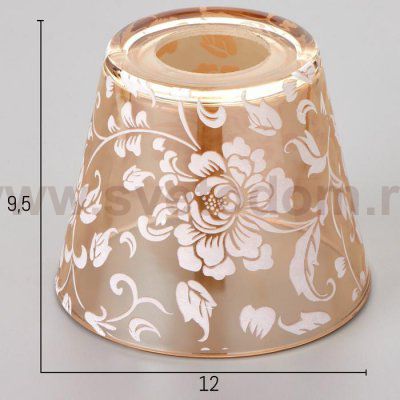 Люстра 673123/5 E27 40Вт черный-золото 55х55х27,5 см