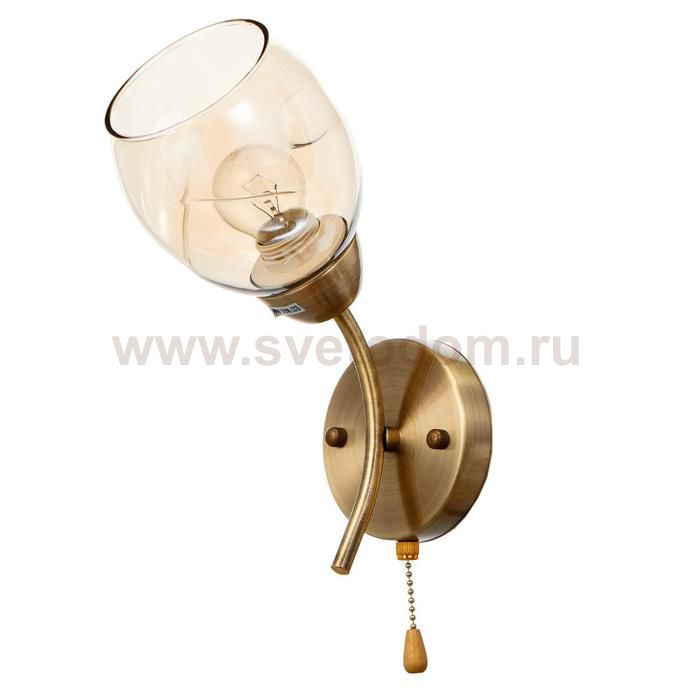 Бра 673130/1 E27 40Вт бронза 18х12х25 см