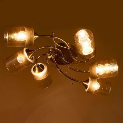 Люстра 673131/6 E27 40Вт бронза 63х45х17 см