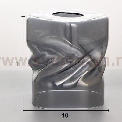 Люстра 673140/5 E27 40Вт черный-бронза 69х69х24 см