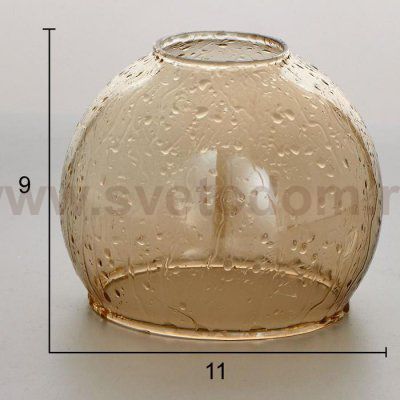 Люстра 673150/6 E27 40Вт бронза 52х52х24 см