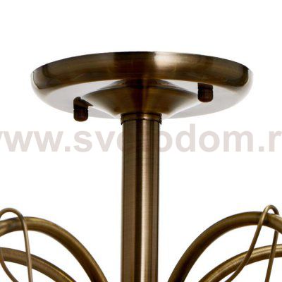 Люстра 673152/5 E27 40Вт бронза 66х66х30,5 см