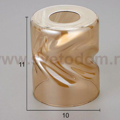 Бра 673160/1 E27 40Вт бронза-черный 22,4х16х21 см