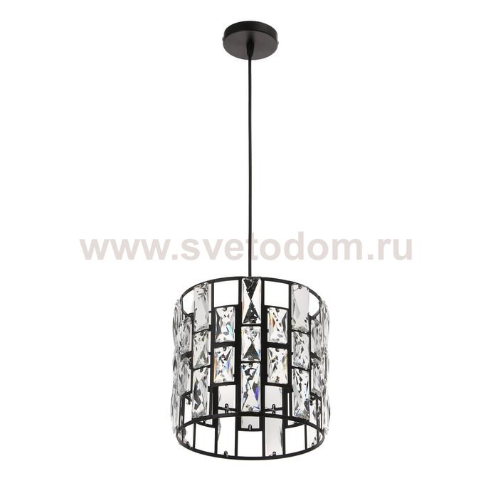 Светильник 669905/1 E27 40Вт черный 24х24х123 см