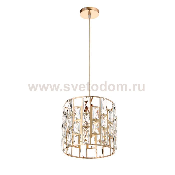 Светильник 669906/1 E27 40Вт золото 24х24х123 см