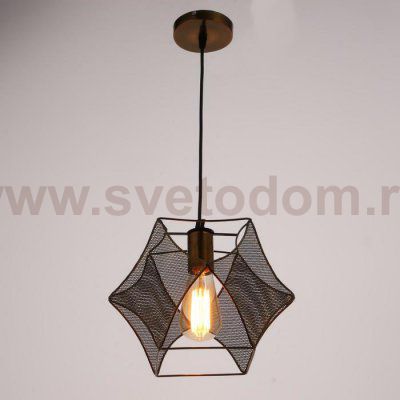 Светильник 669910/1 E27 40Вт золото 27х20х120 см