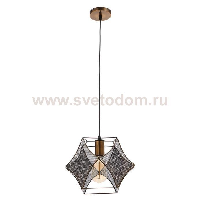 Светильник 669910/1 E27 40Вт золото 27х20х120 см