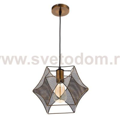 Светильник 669910/1 E27 40Вт золото 27х20х120 см