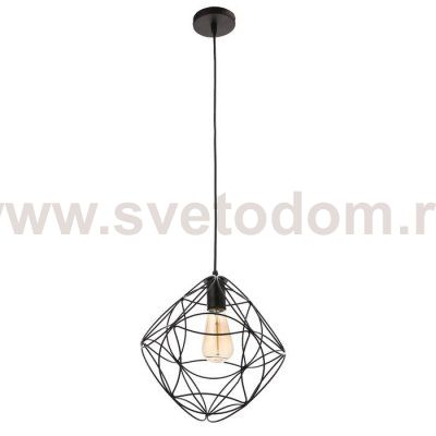 Светильник 669914/1 E27 40Вт черный 21х21х121 см