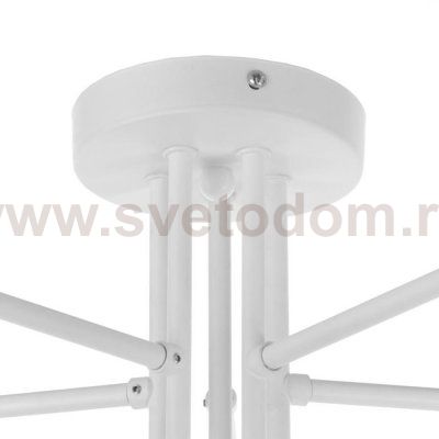 Люстра 662406/5 40Вт E14 белый-золото 63х63х30 см