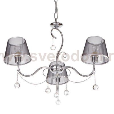 Люстра 662426/3 E14 40Вт хром 62х62х79 см