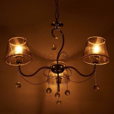 Люстра 662426/3 E14 40Вт хром 62х62х79 см