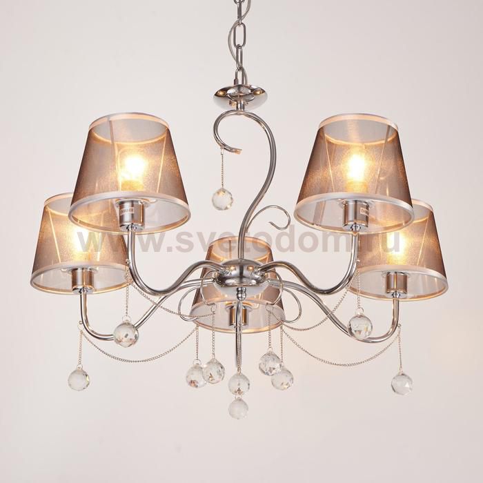 Люстра 662427/5 E14 40Вт хром 62х62х79 см