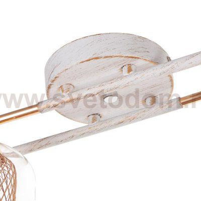 Люстра 662429/4 E14 40Вт белый-золото 72х16х20 см