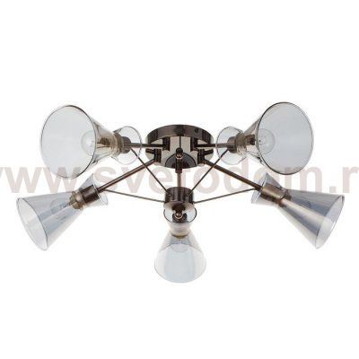 Люстра 662438/5 E14 40Вт черный хром  59х59х22 см