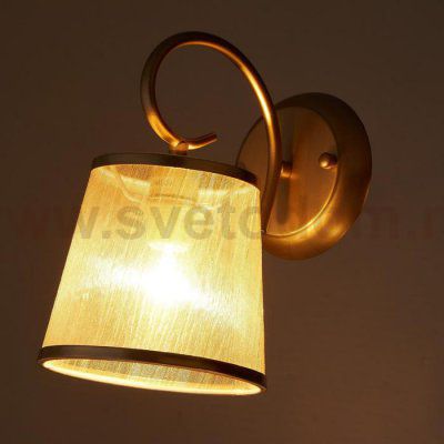 Бра 662447/1 E14 40Вт золото 22х15х24 см