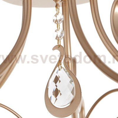 Люстра 662449/5 E14 40Вт золото 64х64х35 см