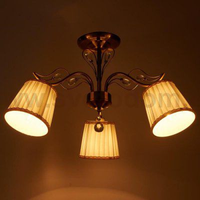 Люстра 662451/3 E14 40Вт бронза 64,5х64,5х39 см