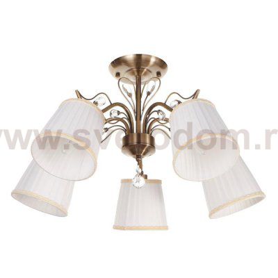 Люстра 662452/5 E14 40Вт бронза 64,5х64,5х39 см