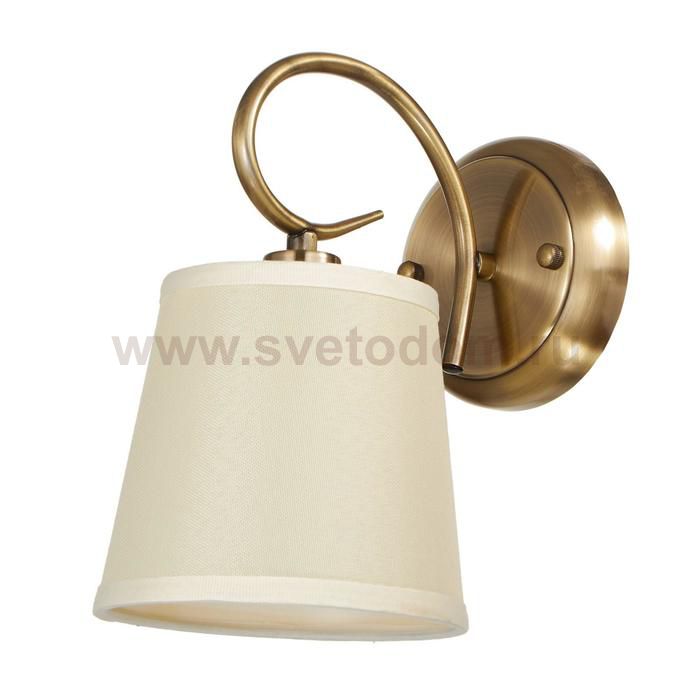 Бра 662453/1 E14 40Вт бронза 22х15х24 см