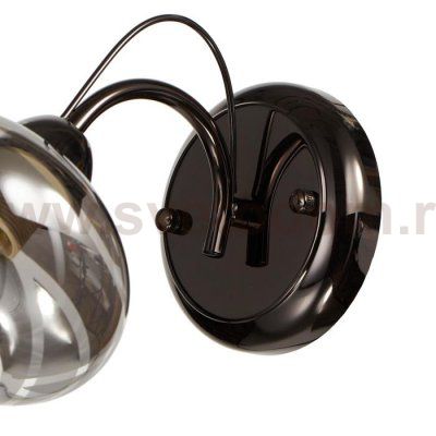 Бра 662470/1 E14 40Вт черный хром  24х14х17 см