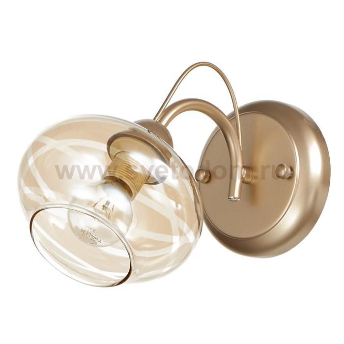 Бра 662473/1 E14 40Вт золото 24х14х17 см