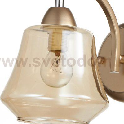 Бра 662482/1 E14 40Вт золото 23х15х21 см