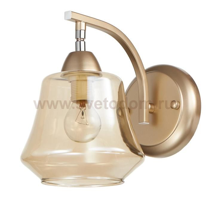 Бра 662482/1 E14 40Вт золото 23х15х21 см