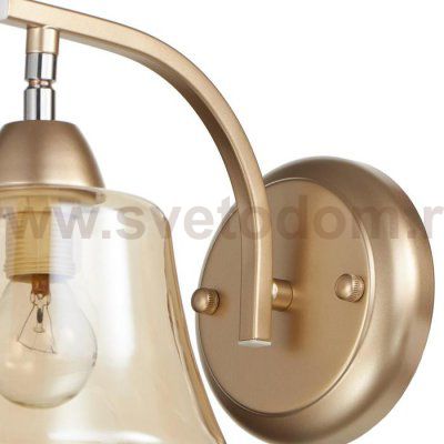 Бра 662482/1 E14 40Вт золото 23х15х21 см