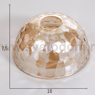 Бра 662484/1 E27 40Вт черный-бронза 25х15х19 см