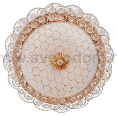 Светильник 670007N LED 26Вт 3 режима 3000-6000К золото 30х30х10 см