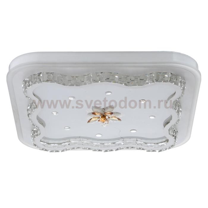 Светильник 670009N LED 80Вт 3 режима 3000-6000К диммер белый 50х50х10 см