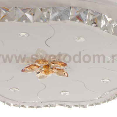 Светильник 670011N LED 80Вт 3 режима 3000-6000К диммер белый 50х50х9 см