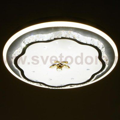 Светильник 670011N LED 80Вт 3 режима 3000-6000К диммер белый 50х50х9 см