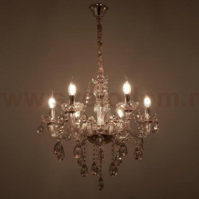 Люстра 670015/6 E14 40Вт золото 50х50х90 см