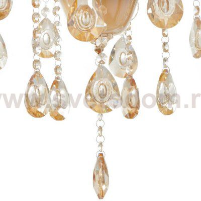 Люстра 670016/6 E14 40Вт золото 60х60х116 см